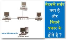 नेटवर्क सर्वर क्या है और कितने प्रकार के होते है ?